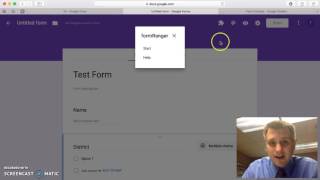 Tech Tip  14  Google Forms  Auto Populate form choices [upl. by Nnaassilem]