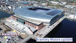 New BramleyMoore dock development update Everton FC 14824 [upl. by Gromme]