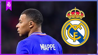 Mbappé signs for Real Madrid [upl. by Yenrab]