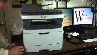 Lexmark X364dn Unboxing amp Setup [upl. by Rafa360]