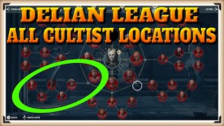 Assassins Creed Odyssey All SILVER VEIN Cultist Locations  Cult Unmasked Trophy  Achievement [upl. by Erhard]