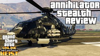 Annihilator stealth review  GTA Online guides [upl. by Hillier]