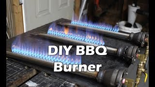 How to Make a BBQ Burner  Propane [upl. by Nannah]