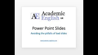 Academic Presentation Slides  improve your PPT slides [upl. by Jerrol]