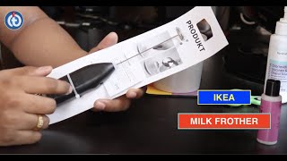 IKEA MILK FROTHER Review amp Battery Installation [upl. by Petuu]