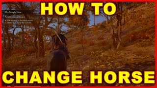 Assassins Creed Valhalla How to Change Mount Horse amp Wolf [upl. by Juster]