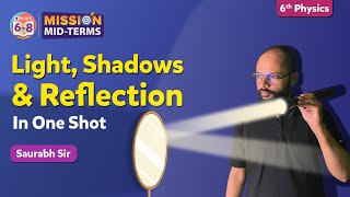 Light Shadows and Reflection Class 6 Science One shot  BYJUS  Class 6 [upl. by Joana]