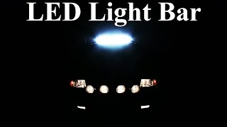 How to Wire an LED Light Bar Properly Project Night Light Episode 3 [upl. by Sikes]