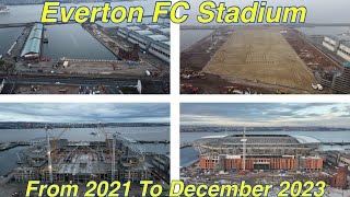 NEW Everton FC Stadium at Bramley Moore Dock From July 2021 To December 2023 [upl. by Gala]