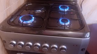 How to operate a Gas  Electric Cooker burners and Oven [upl. by Ahsiket]