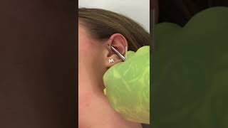 Anti helix piercing [upl. by Roswell]