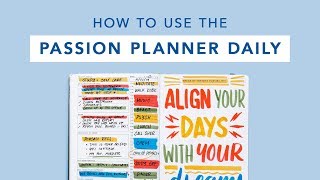 A Look Inside the New Passion Planner Daily [upl. by Aiki]