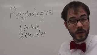 What is Psychological Criticism [upl. by Herbie915]