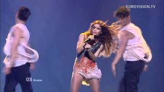 Eleftheria Eleftheriou  Aphrodisiac  Greece 🇬🇷  First SemiFinal  Eurovision 2012 [upl. by Nywled4]