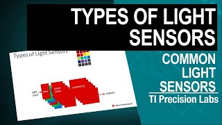 Types of light sensors [upl. by Hadden973]