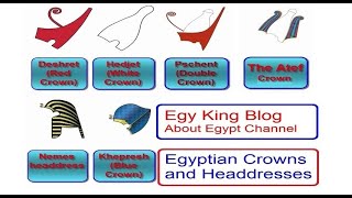 Egyptian Crowns and Headdresses [upl. by Akirahc]