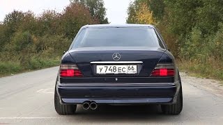 Mercedes w124 E500 amp E60 Sound Compilation  Волчок рычит [upl. by Tanny]