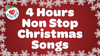 4 Hours Best Christmas Songs amp Carols with Lyrics🎄Top Merry Christmas Music Playlist 🎅 [upl. by Mathis]