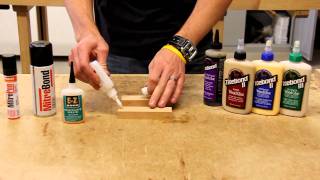 Using CA Glue and Titebond Wood Glue Together [upl. by Korb]