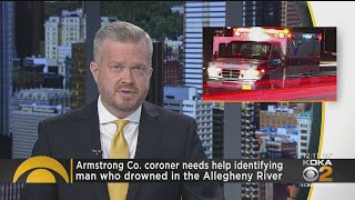 Kittanning Police Find Mans Body In Allegheny River [upl. by Tima140]