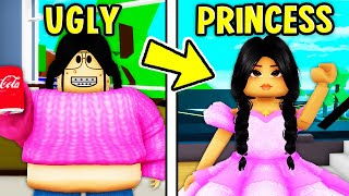 UGLY to PRINCESS Roblox Brookhaven RP [upl. by Howarth]