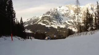 Hochkönig Mühlbach Piste 2 Schneebergabfahrt [upl. by Mather]