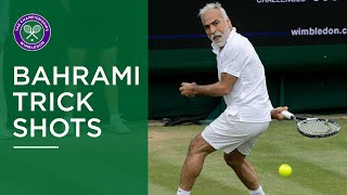 Mansour Bahrami  Best Wimbledon Trick Shots [upl. by Einittirb462]