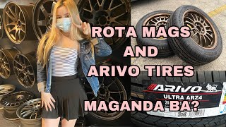 Rota Mags and Arivo Tires 20550R16 Review on Honda City [upl. by Oby]