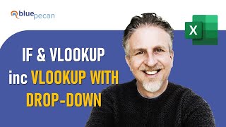 IF and VLOOKUP Nested Function  VLOOKUP with a Dropdown  VLOOKUP with a Condition [upl. by Bouton]