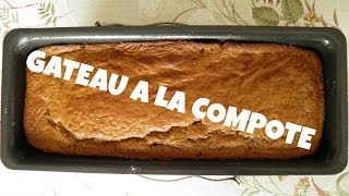 Recette  Gâteau à la compote [upl. by Ecart]