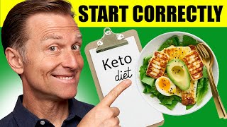 How to Start the Ketogenic Diet Correctly [upl. by Atteuqahc]