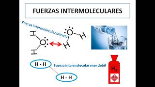 Fuerzas intermoleculares [upl. by Ydnyl509]