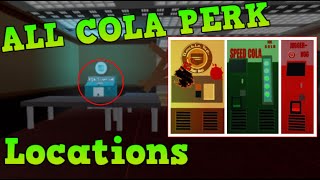 EVERY Cola Perk Roblox Endless Survival Survive And Kill The Killers In Area 51 [upl. by Elwee]