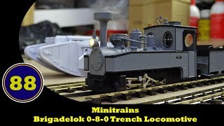 Minitrains  Brigadelok 080 Trench Locomotive [upl. by Anissa]