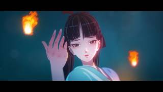 Onmyoji  Shiranui Theme Song MV quotSong of the Isle of Sorrowquot [upl. by Ainnet]