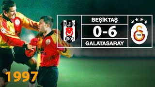 Nostalji Maçlar  Beşiktaş 0  6 Galatasaray  18071997 [upl. by Roselane]