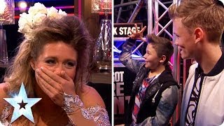 Bars and Melody and Lettice chat to Stephen Britains Got More Talent 2014 [upl. by Selry]