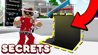 ALL NEW SECRETS IN BROOKHAVEN RP Roblox Brookhaven Roleplay Secret Locations [upl. by Khudari]