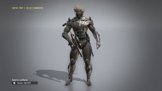 Metal Gear Solid V The Phantom Pain  How to Get Raiden Suit With Showcase and Gameplay [upl. by Merilyn]