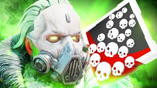 Unlocking Caustic 20 Bomb Badge Apex Legends [upl. by Doreen]