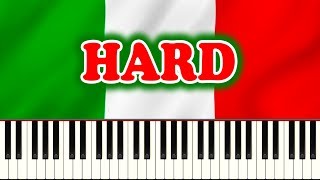 ITALIAN NATIONAL ANTHEM Il Canto degli Italiani  Piano Tutorial [upl. by Lay]