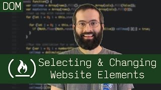 Selecting amp Changing Website Elements DOM manipulation  Beau teaches JavaScript [upl. by Yniatirb]