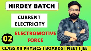 Concept of Electromotive Force  Class 12th Physics [upl. by Ahsinrad]