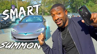 Tesla Smart Summon Does It Actually Work [upl. by Engenia]