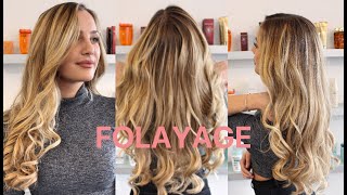 FOLAYAGE  FOLIENSTRÄHNEN  BALAYAGE [upl. by Eelyahs]