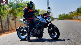 CF Moto 300NK Top Speed India First Ride Review BikesDinos [upl. by Nylidnam]