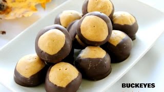 Buckeyes  4 Ingredients [upl. by Inglebert]