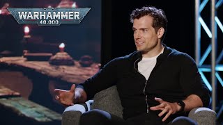 Henry Cavill talking about Warhammer 40k [upl. by Nehtiek747]