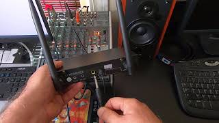 How to Connect Wireless Microphones to a Sound Mixer [upl. by Ennovy]