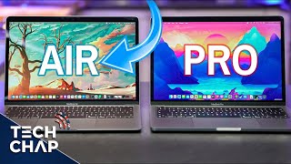 MacBook Air M1 vs MacBook Pro M1  Which is Best  The Tech Chap [upl. by Walden]